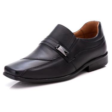 Imagem de Sapato Masculino Social Comfort Preto Couro DIfranca - 022 - Ranster, 