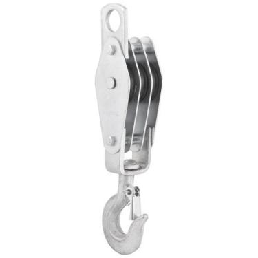 Imagem de Moitão/Cadernal 45mm com 3 Roldanas - 61.45.045.030 - VONDER