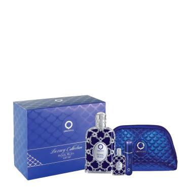 Imagem de Orientica Kit Royal Bleu Edp 80ml + Miniatura 7,5ml + Atomizer + Necessaire