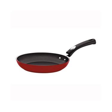 Imagem de Frigideira Mônaco Induction Em Alumínio Com Antiaderente E Silicone Vermelho 26cm - Tra...