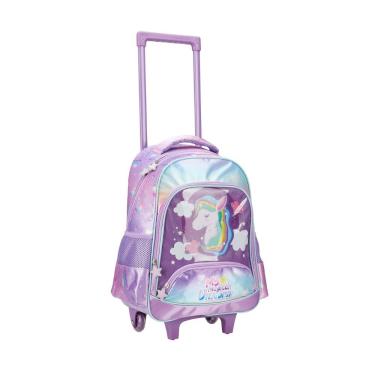Imagem de Mochila De Rodinhas Escolar Go Kids Unicórnio 22l Isibras