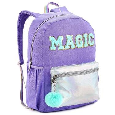 Imagem de Mochila De Costas Just Teen Denlex Roxo