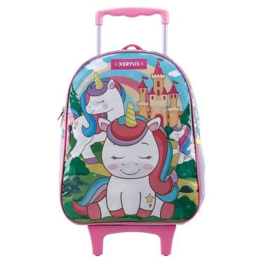 Imagem de Mochila De Rodinhas Unicórnio Xeryus