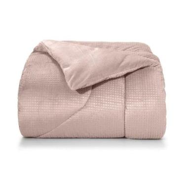 Imagem de Edredom Dupla Face De Plush Lugano Casal 220x235cm - Hedrons, Edredom 
