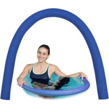 Imagem de Macarrão de natação para piscina, 6 x 152 cm, de espuma oca, para natação, leve, para crianças, macarrão flutuante para piscina. (C)