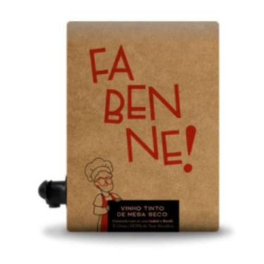 Imagem de Vinho de mesa tinto fabenne bordô 5 litros