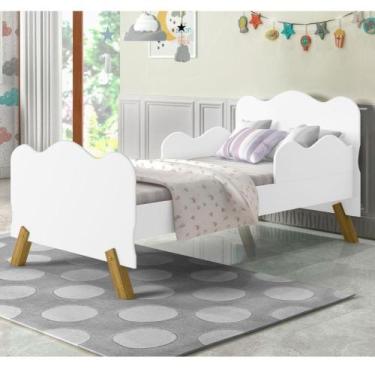 Imagem de Mini Cama Infantil Nuvem Angel Branca - CASA H