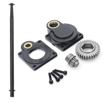 Imagem de Chanjorlin RC Electric Power Starter E-Start Backplate Nitro Engine Back Cover 11011 & 11003 Drill Starter Wand Power Starter Shaft Rod Pin End Kit for 1/8 1/10 Car HSP Vertex 16 18 21 Cxp Roto 70111