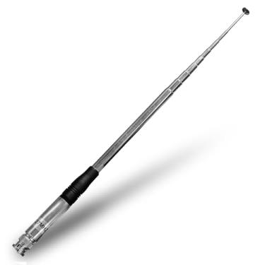 Imagem de Radtel RTA-27B Antena CB telescópica 27MHz BNC conector macho para radtel RT-860 RT-880 RT-880G UV-98 Plus HH50WXST HH50 MRHH350FLT C75WXST RT-920 RT-950 Rádio portátil