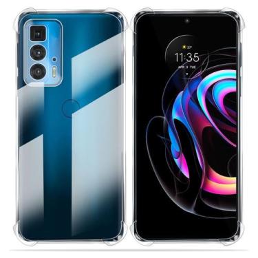 Imagem de Capa anti impacto/SHOCK transparente Moto Edge 20 Pro XT2153 - Cell In