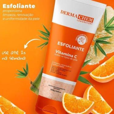 Imagem de Gel Esfoliante Facial Com Vitamina C 100g Derma Chem