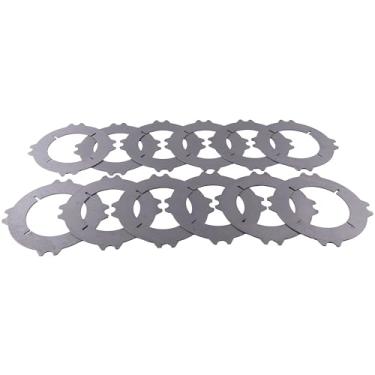 Imagem de LSSOCH 12X placas de contador de freio 451/08002 451/13302 451-08002 451-13302 45108002 45113302 compatível com modelos de retroescavadeira JCB 1400B 1550B 1600B 1700B 214 2 15 216 217 3C 3CX 3D