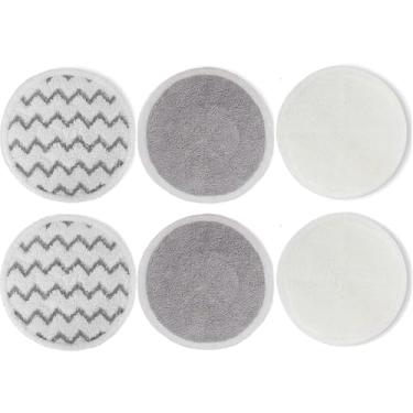 Imagem de Almofadas de substituição Spin Wave para esfregão Bissell Spin Wave 20399 23157 23159 2039A 2124A 20393 2039T 2039W 20391 20395 2307 2315A Refil de esfregão de piso duro - Peça #16112999 7 e 14 611298