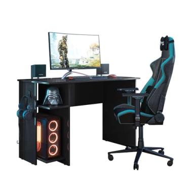 Imagem de Escrivaninha Gamer Preto 3875 - Belliv Decor