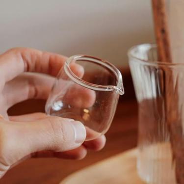 Imagem de 4 Pcs 15ml / 50ml Prato De Tempero Multifuncional Pequeno Vidro Café Jarro De Leite Vinagre Copo De Molho Mini Copo De Leite De Vidro, 50ml