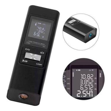 Imagem de Trena Digital A Laser Com Nível Profissional 80 Metros - Exbom