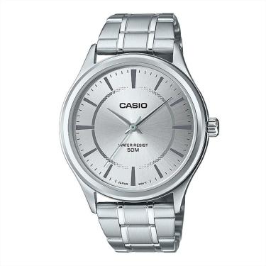 Imagem de Relógio CASIO masculino analógico prata LTC-100D-7EVDF