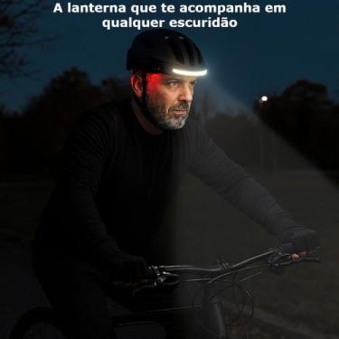 Imagem de Lanterna De Cabeça 3 Modos Iluminação LED Vermelho Branco Recarregável