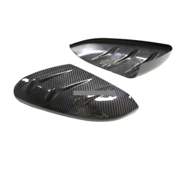 Imagem de Capa de espelho retrovisor compatível com CIVIC FC 2016-2021 Gen10 CRIDER 19-22 Capa de espelho lateral de fibra de carbono real seca com moldura adicional(Sticker-MugenType)