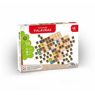 Imagem de Jogo Educativo Pedagógico Formando Palavras Pais e Filhos