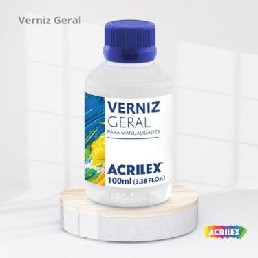 Imagem de Verniz geral - pet/100ml sem cor - ACRILEX