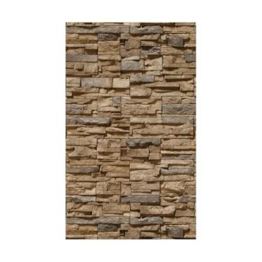 Imagem de Papel de Parede Adesivo Auto Colante, Pedras, 58cm x 3m, Cromo Sign