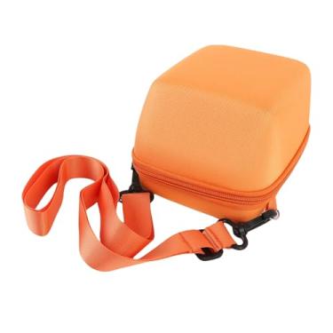 Imagem de ASHATA EVA Hard Shell Instant Camera Case para GO, por Enquanto, por Agora Mais, Bolsa de Armazenamento de Viagem para Câmeras Cinematográficas Onestep 2, Com Alça de Ombro Ajustável (Laranja)