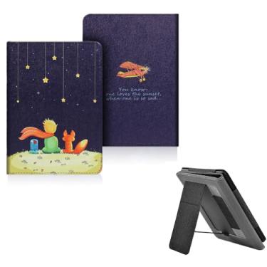 Imagem de Capas para 6" Kindle 10ª Geração 2019 e Kindle 8ª Geração 2016, PU Estojo caso vertical em pé com ativação/repouso automático e alça de mão(Modelo: J9G29R/SY69JL) (1)