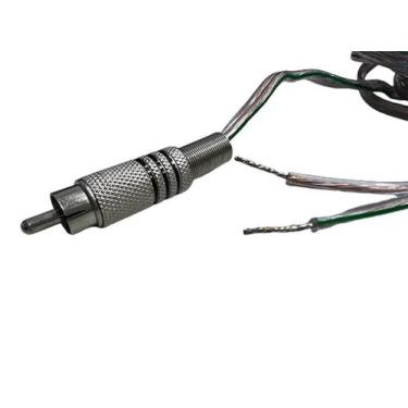 Imagem de Fio Caixa Som 2x1,00mm Rca X Descascado P/ Borne Pressão 20M - Smart