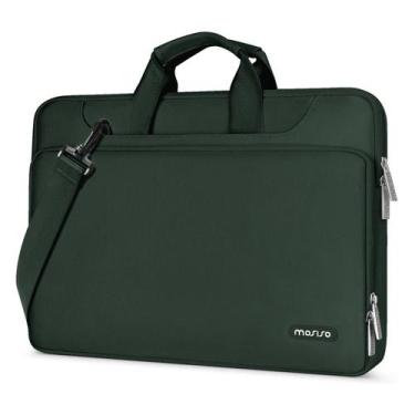 Imagem de Bolsa de ombro para laptop MOSISO 360 Protective 17-17.3" Emerald