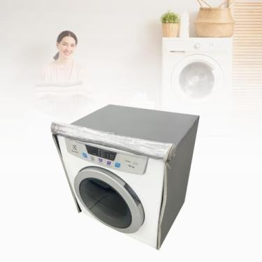 Imagem de CAPA PARA SECADORA ELECTROLUX 10,5KG SVP11 TRANSPARENTE (CINZA)