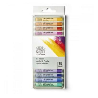 Imagem de Giz Pastel Oleoso Winsor & Newton com 15 Cores - 1890001