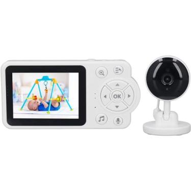 Imagem de Babá Eletrônica Com Monitor Colorido Baby Monitor Segurança Infantil Kids Sem Fio, Câmera e Tela LCD