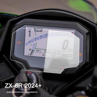 Imagem de Protetor De Tela Para Painel De Motocicleta Kawasaki ZX-6R ZX-10R 2024