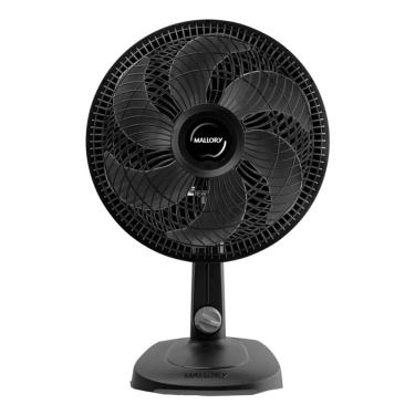 Imagem de Ventilador Compact Mallory Turbo 6 Pás 30cm Preto 127v