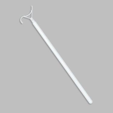 Imagem de Youngoo Haste de tração para persianas sem fio, persianas celulares, persianas, zebra, telescópica, push-pull ajustável, plástico - haste de alumínio, fácil de puxar - 2 peças