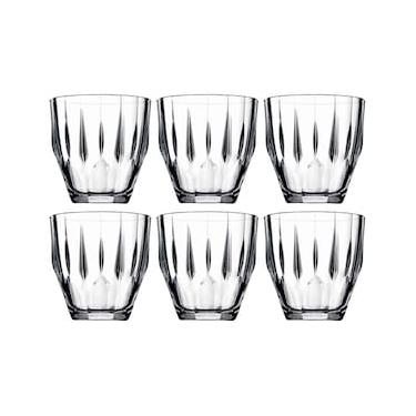 Imagem de Conjunto de Copos Baixo Pasabahce Diamond em Vidro 275ml - 6 Peças