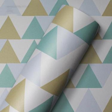 Imagem de Papel de Parede Vinil Adesivo Decor Geometrico 1,00 X 0,61 - Alltak, V