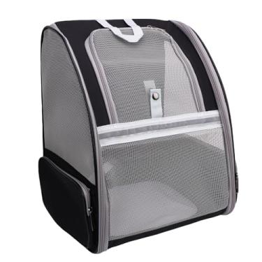 Imagem de YOUTHINK Transportadoras de Gatos e Mochila de Carrinhos, Transportadora de Viagem Dobrável Com Malha Respirável, Tiras Ergonômicas para Gatos Pequenos de Cães Pequenos Grandes, Design Leve Portátil