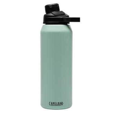 Imagem de CamelBak Garrafa de água de aço inoxidável isolada Chute Mag, espuma do mar, 946 ml