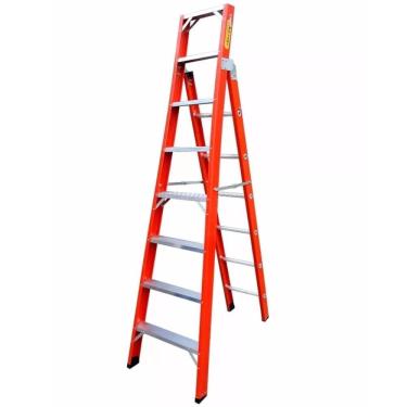 Imagem de Escada De Fibra De Vidro Tesoura E Singela 8 A 13 Degraus - Ets401 - Escafort
