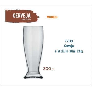 Imagem de 12 Copos Cerveja Munich 300Ml-Artesanal-Pilsen-Premium-Ipa