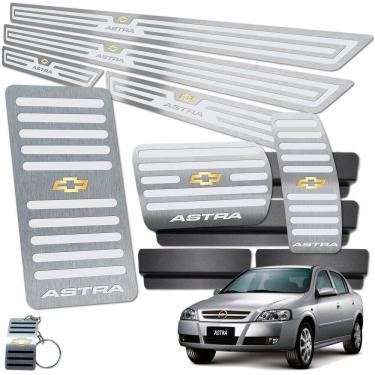 Imagem de Descanso Pedaleira Automático Soleira Astra 4 Portas Prata