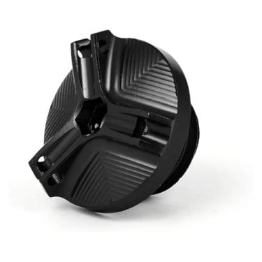 Imagem de Tampa de enchimento de óleo para motor de motocicleta compatível com Z650 Z800 Z400 Z1000 SX Z1000R Versy 650 1000 Ninja Vulcans 650 (preto)