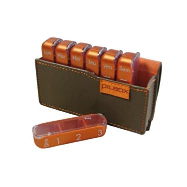 Imagem de Porta Comprimido Pilbox Mini Chocolate