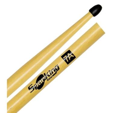 Imagem de Baqueta Spanking Linha Natural 7A Clássica com Ponta de Nylon 4029