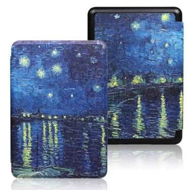 Imagem de GUKSRASO Capa para 6.8" Kindle Paperwhite 11ª Geração/Signature Edition (2021 Modelo: M2L3EK/M2L4EK) - Capa Protetora Feita de Material PU, Despertar/Suspender Automático Inteligente