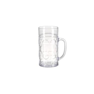 Imagem de URGDWEKJY Canecas de cerveja modernas simples acrílico copo de cerveja bar grande capacidade herói copo de cerveja comercial copo de cerveja copo de cerveja (A)