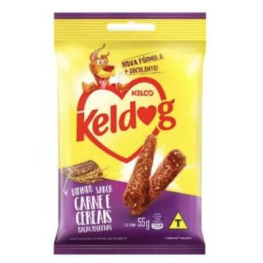 Imagem de Bifinho Kelco Keldog Raças Pequenas Carne e Cereais 55g