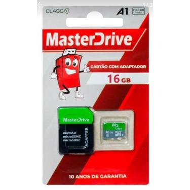 Imagem de Cartão de memória  16 gigas - Master Drive 